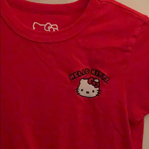 hello kitty red crop top - Picture 2 of 4